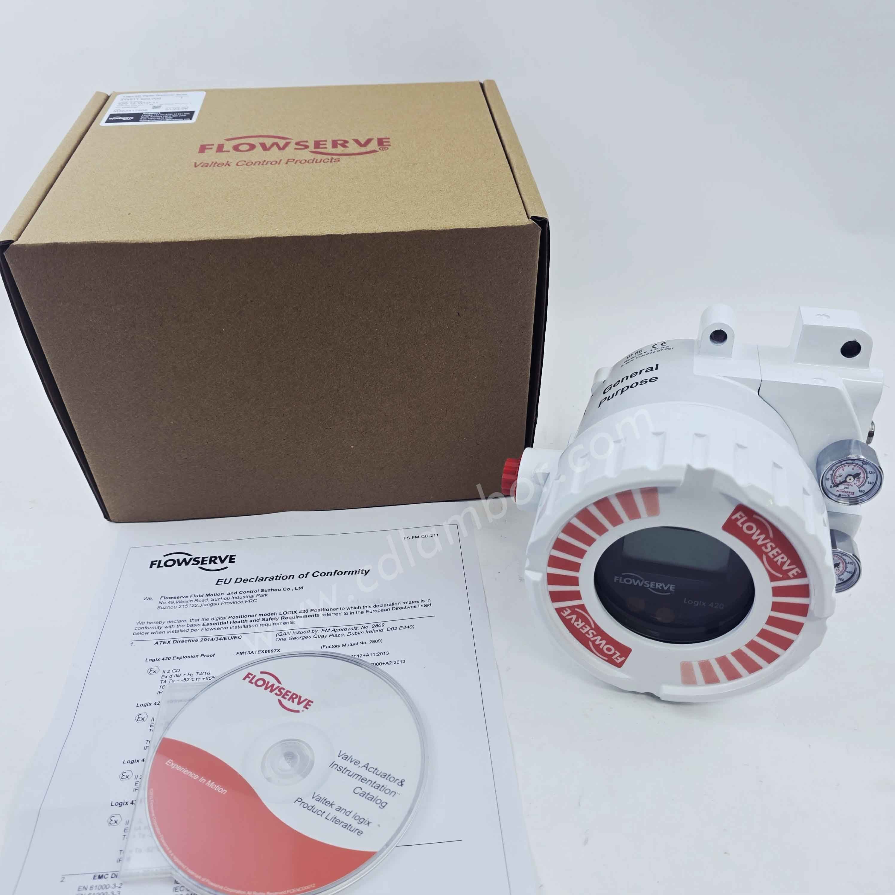 Hart Positioner Flowserve Logix 420 Digital HART Positioner with Piezo Technology for ...